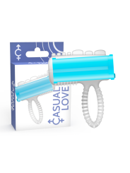 CASUAL LOVE - RING TONGUE VIBRATING AZUL