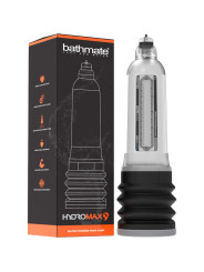 Bathmate Hydromax9 con su caja negra y naranja, bomba de vacío para el pene que funciona con agua