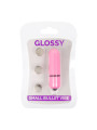 GLOSSY - SMALL BALA VIBRADORA ROSA INTENSO