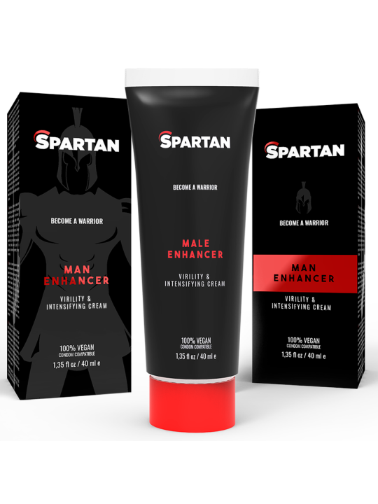 SPARTAN - COUPLE GEL ERECCIÓN-ORGASMO-DURACIÓN 100% VEGANO