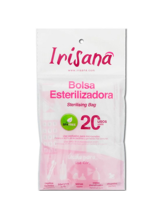 IRISANA - BOLSA ESTERILIZADORA COPA VAGINAL 1 UNIDAD