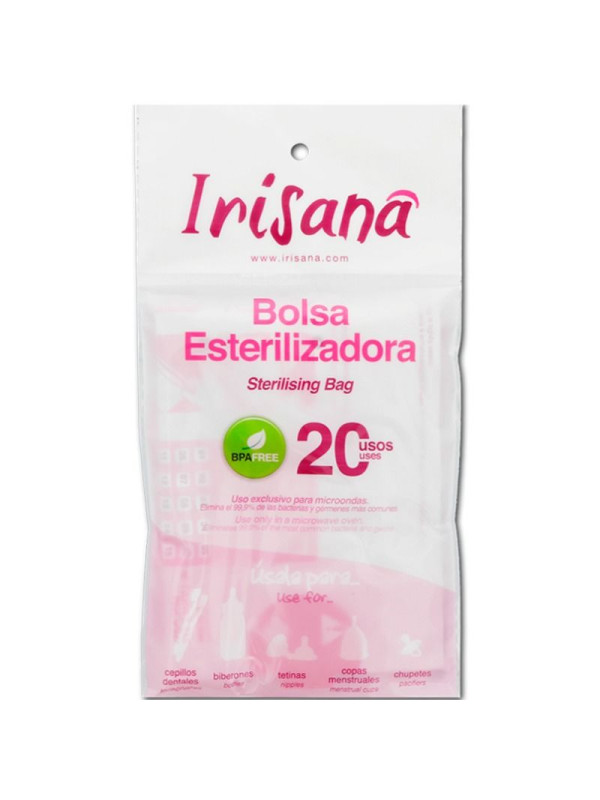 IRISANA - BOLSA ESTERILIZADORA COPA VAGINAL 1 UNIDAD