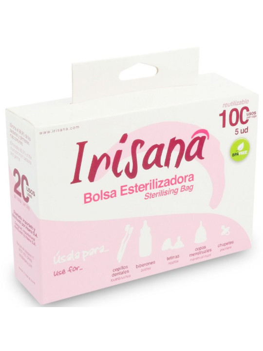 IRISANA - BOLSA ESTERILIZADORA 5 UNIDADES