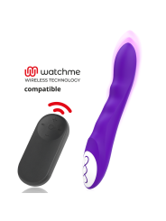 GALATEA - DANTE VIBRADOR LILA + MANDO CONTROL REMOTO WATCHME