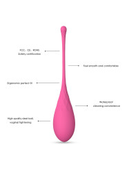 LESLIE - KEGEL FIT ENTREGADOR SUELO PELVICO 6 PESOS