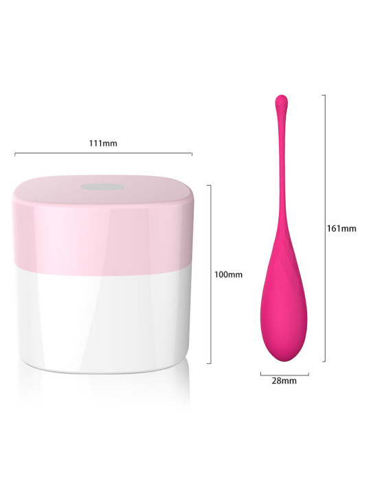 LESLIE - KEGEL FIT ENTREGADOR SUELO PELVICO 6 PESOS