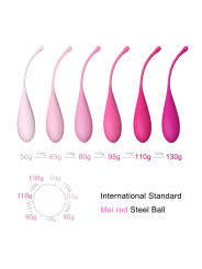 LESLIE - KEGEL FIT ENTREGADOR SUELO PELVICO 6 PESOS