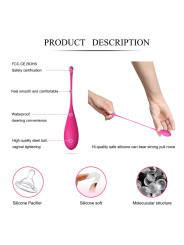 LESLIE - KEGEL FIT ENTREGADOR SUELO PELVICO 6 PESOS