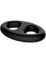 CRAZY BULL - ANILLO DOBLE SILICONA OVALADO