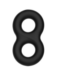CRAZY BULL - ANILLO DOBLE SILICONA INFINITY