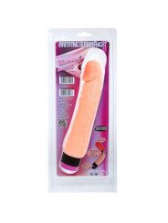 BAILE - VIBRADOR REALÍSTICO FLEXIBLE NATURAL 24 CM