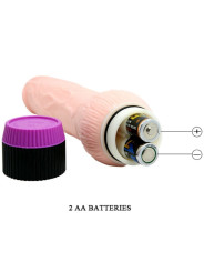 BAILE - ADOUR CLUB VIBRADOR REALÍSTICO BASE ANCHA 22 CM