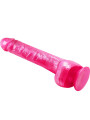 BAILE - DONG DILDO REALÍSTICO ROSA CON VENTOSA