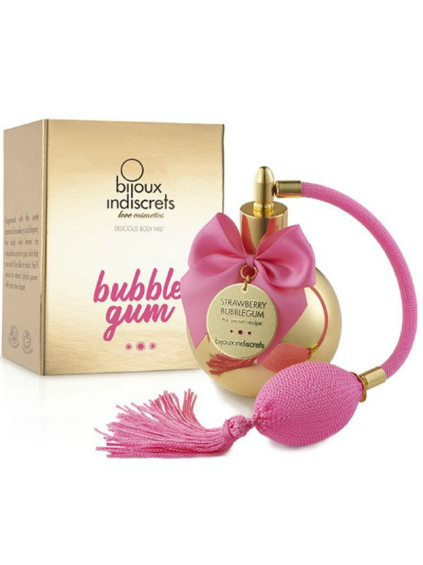 BIJOUX INDISCRETS - BUBBLE GUM BRUMA CORPORAL CHICLE FRESA 100 ML