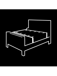 FETISH SUBMISSIVE - SET ATADURAS CAMA LUXURY CON FORRO DE NEOPRENO