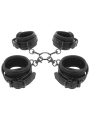 FETISH SUBMISSIVE - SET ESPOSAS MANOS Y TOBILLOS CON FORRO DE NEOPRENO