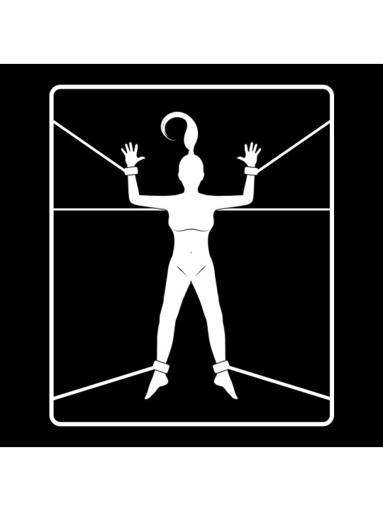 FETISH SUBMISSIVE - SET DE ESPOSAS Y ATADURAS CON FORRO DE NEOPRENO