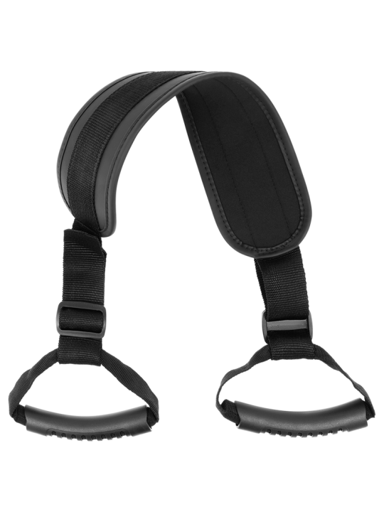 FETISH SUBMISSIVE - ARNÉS PARA HACERLO ESTILO PERRITO CON FORRO DE NEOPRENO