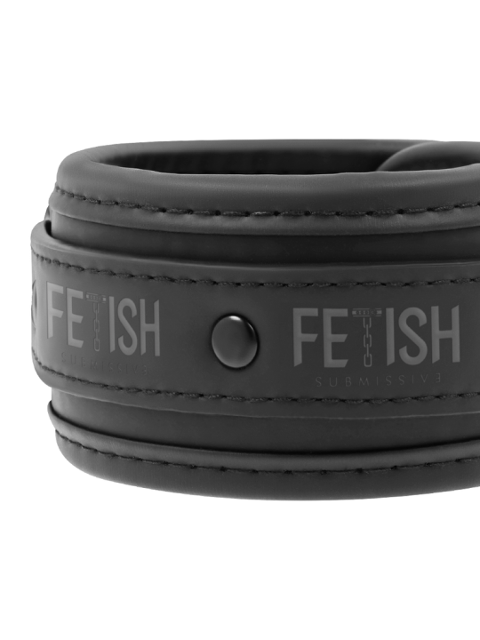 FETISH SUBMISSIVE - POSICIÓN PIERNAS ABIERTAS CON ESPOSAS CON FORRO DE NEOPRENO
