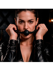 FETISH SUBMISSIVE - MORDAZA TRANSPIRABLE VEGANA