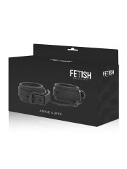 FETISH SUBMISSIVE - ESPOSAS TOBILLOS CUERO VEGANO CON FORRO DE NEOPRENO
