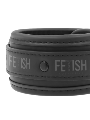 FETISH SUBMISSIVE - COLLAR Y ESPOSAS CUERO VEGANO CON FORRO DE NEOPRENO