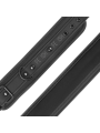 FETISH SUBMISSIVE - COLLAR Y ESPOSAS CUERO VEGANO CON FORRO DE NEOPRENO