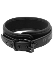 FETISH SUBMISSIVE - COLLAR CON CADENA CON FORRO DE NEOPRENO