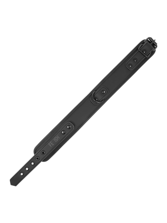 FETISH SUBMISSIVE - COLLAR CON CADENA CON FORRO DE NEOPRENO