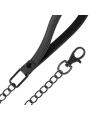 FETISH SUBMISSIVE - COLLAR CON CADENA CON FORRO DE NEOPRENO