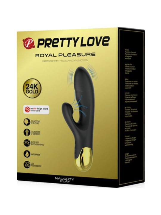 PRETTY LOVE - SMART NAUGHTY PLAY VIBRACIÓN Y SUCCIONADOR