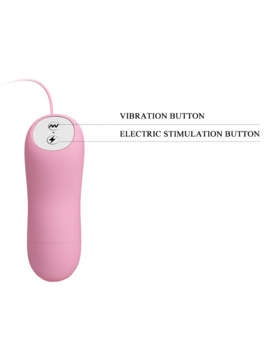 BAILE - ROMANTIC WAVE PINZAS CON VIBRACIÓN Y ELECTROSHOCK
