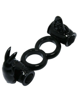 BAILE - SWEET RING ANILLO DOBLE CON RABBIT DOBLE