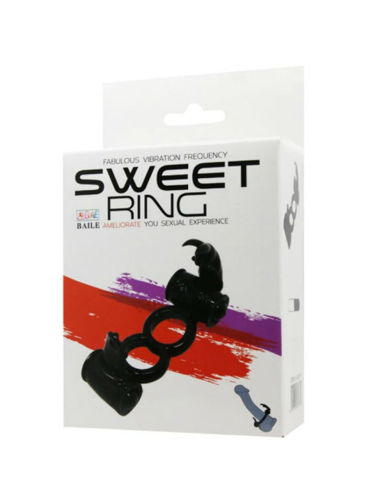 BAILE - SWEET RING ANILLO DOBLE CON RABBIT DOBLE