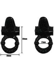 BAILE - SWEET RING ANILLO VIBRADOR CON RABBIT TEXTURADO