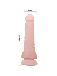 BAILE - SUPER DILDO REALÍSTICO NATURAL 18.8 CM