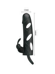 PRETTY LOVE - FUNDA SILICONA CON VIBRACIÓN 14 CM 2.0