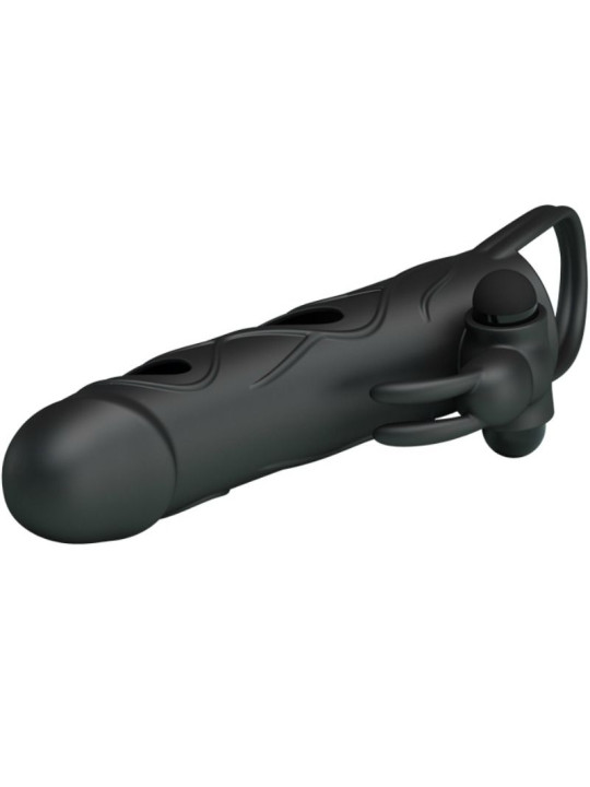 PRETTY LOVE - FUNDA SILICONA CON VIBRACIÓN 14 CM 2.0