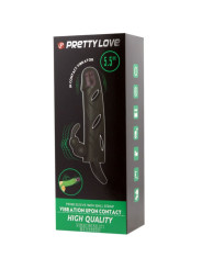PRETTY LOVE - FUNDA SILICONA CON VIBRACIÓN 14 CM 2.0