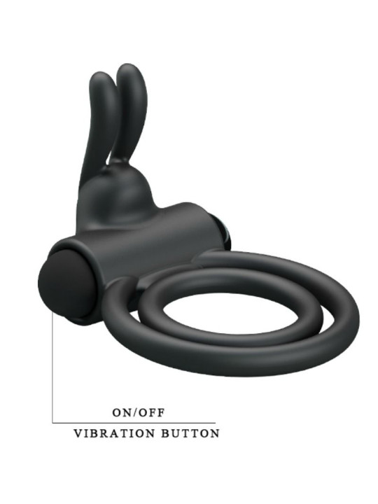 PRETTY LOVE - OSMOND ANILLO VIBRADOR DE SILICONA