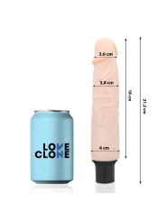 LOVECLONE - FINN VIBRADOR REALÍSTICO SELF LUBRICATION 21.2 CM -O- 3.8 CM