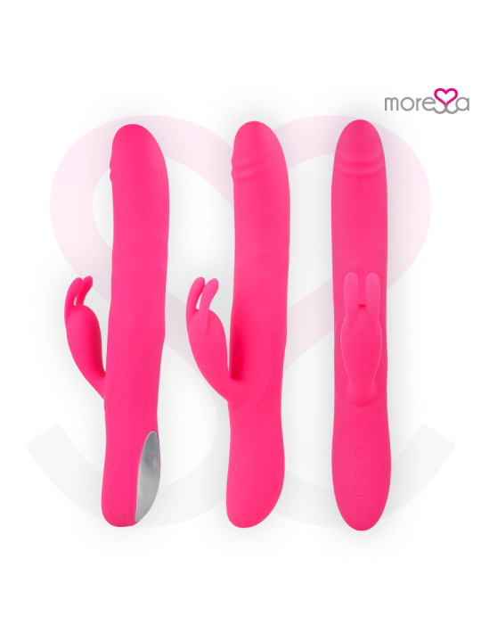 MORESSA - SOMER ROTADOR PERLADO Y POTENTE VIBRACIÓN SILICONA PREMIUM