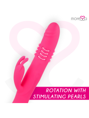 MORESSA - SOMER ROTADOR PERLADO Y POTENTE VIBRACIÓN SILICONA PREMIUM