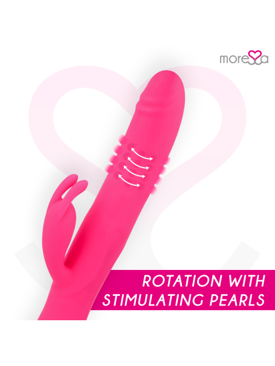 MORESSA - SOMER ROTADOR PERLADO Y POTENTE VIBRACIÓN SILICONA PREMIUM