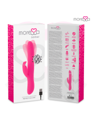 MORESSA - SOMER ROTADOR PERLADO Y POTENTE VIBRACIÓN SILICONA PREMIUM