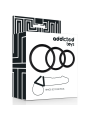 ADDICTED TOYS - SET ANILLOS PENE NEGRO