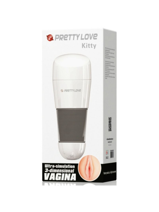 PRETTY LOVE - KITTY MASTURBADOR BLANCO VAGINA 2