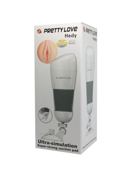 PRETTY LOVE - HEDY MASTURBADOR BLANCO VAGINA