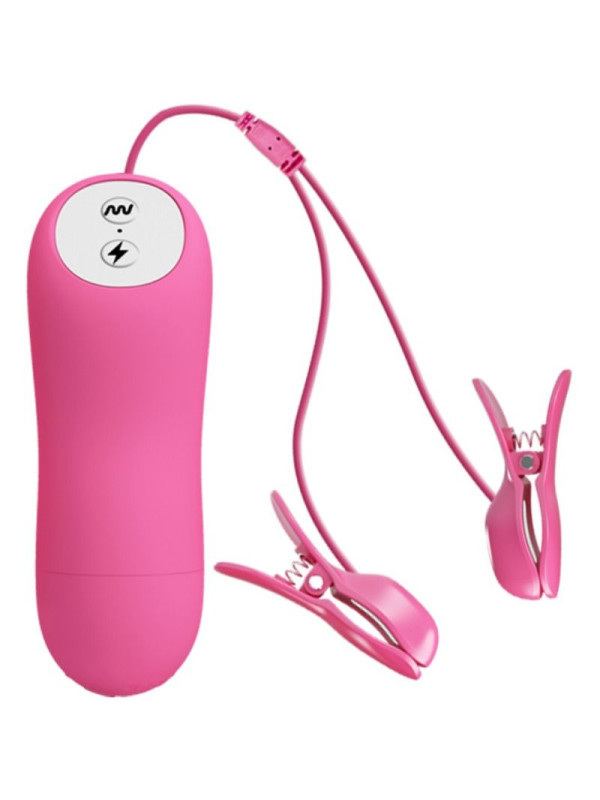 BAILE - ROMANTIC WAVE PIZAS CON VIBRACIÓN Y ELECTROSHOCK FUCSIA
