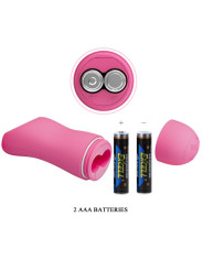 BAILE - ROMANTIC WAVE PIZAS CON VIBRACIÓN Y ELECTROSHOCK FUCSIA